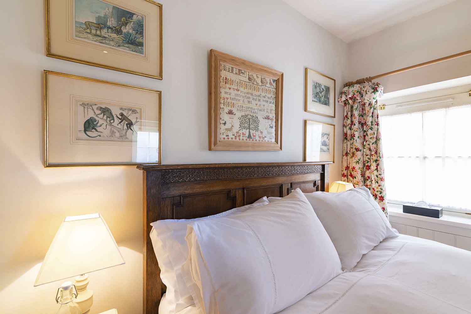 cheese press cottage bedroom