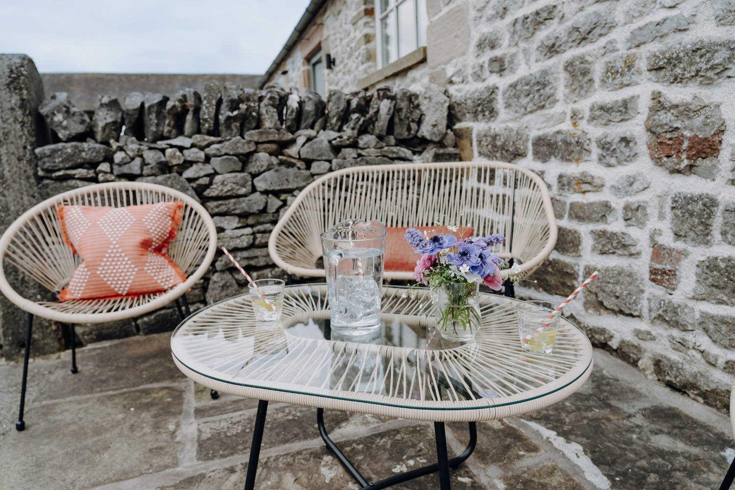 swallows barn private patio